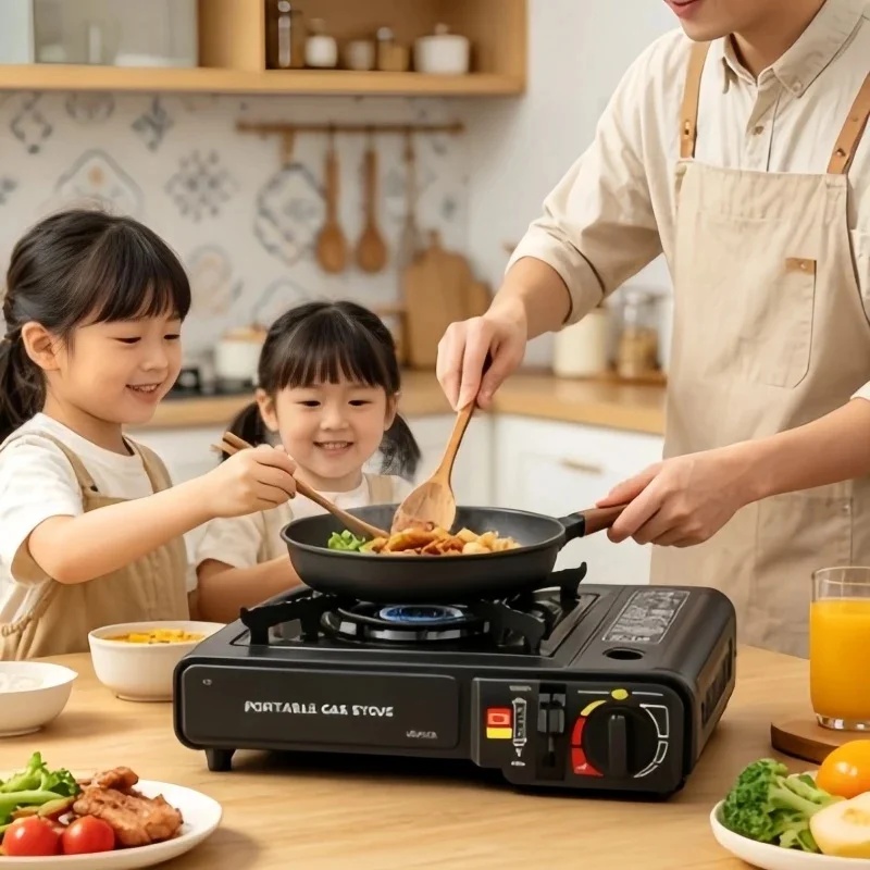 Home Cooking Channel - Réchaud à cassette portable résistant au