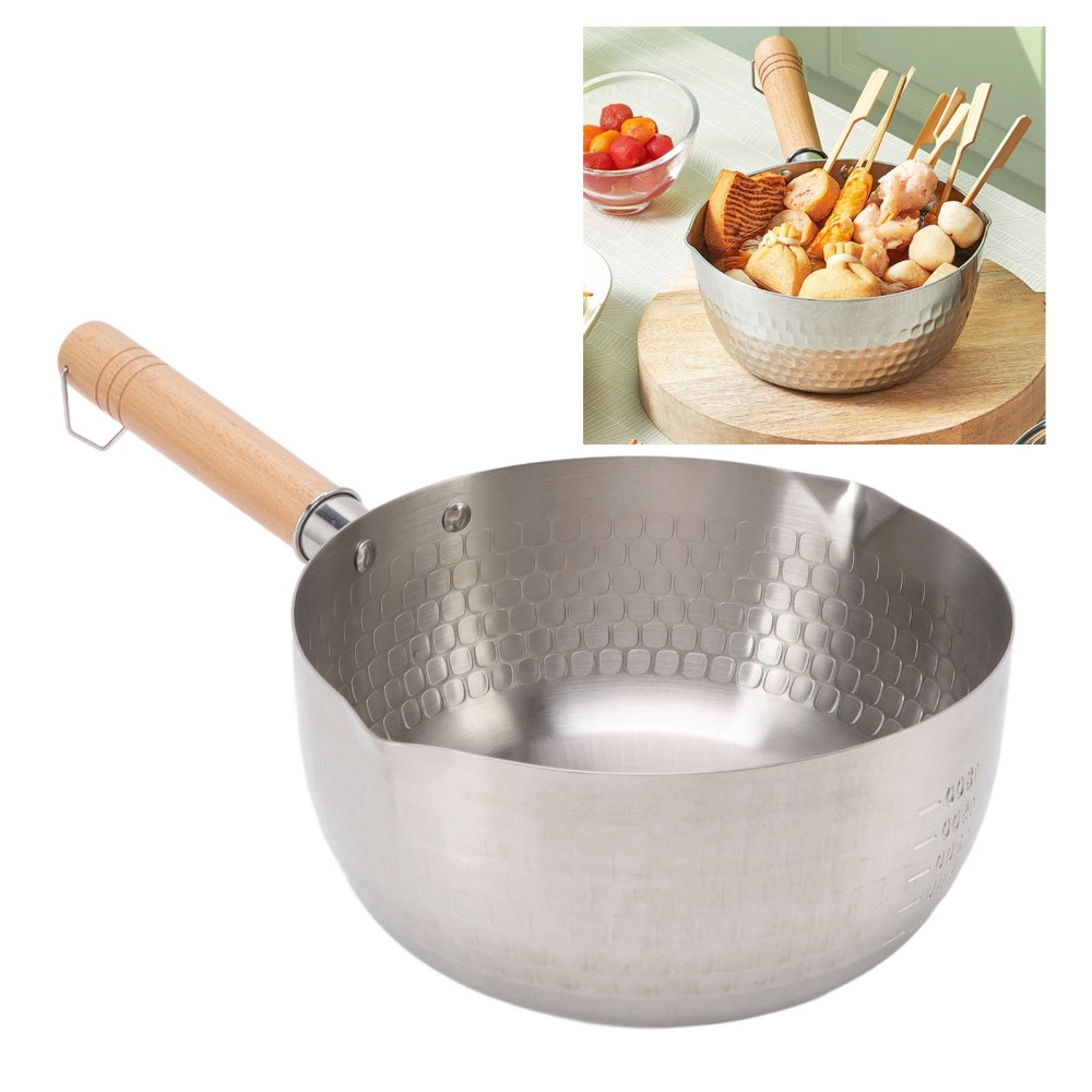 Home Cooking Japanese Food - Casserole Yukihira en acier inoxydable 304,