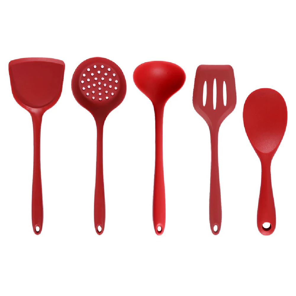 Home Cooking Utensil Set - Ustensiles de cuisine en silicone Ustensiles