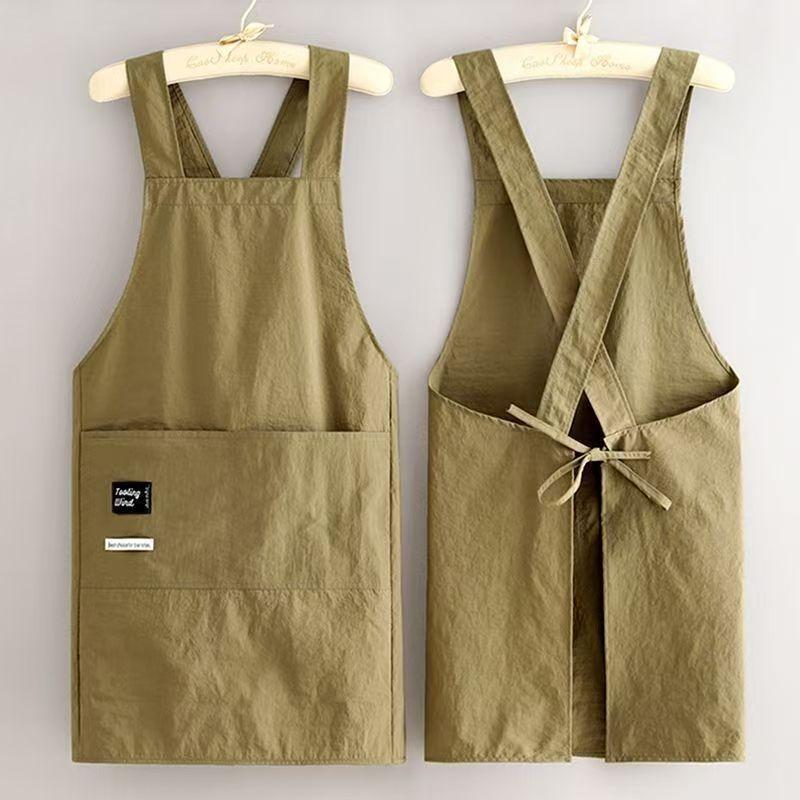 Home Cooking Work - （Summer6）1 tablier de cuisine domestique respirant