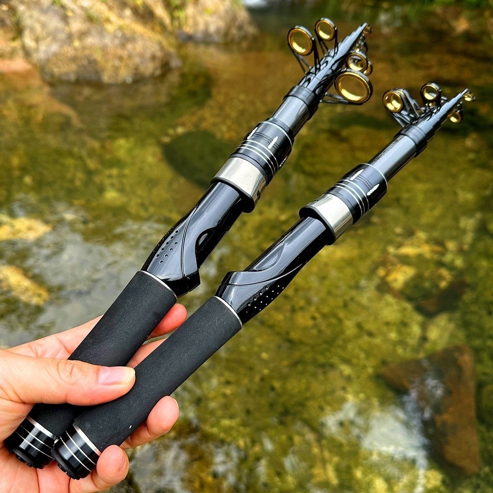 Wok Carbon Steel - Canne à pêche rétractable en fibre