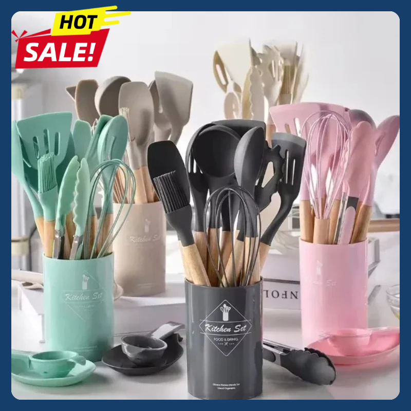 Ensemble d'ustensiles en silic - Home Cooking Utensil Set avis et prix
