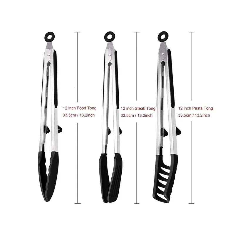 Lot de 3 pinces de cuisine en  - Home Cooking Utensil Set avis et prix