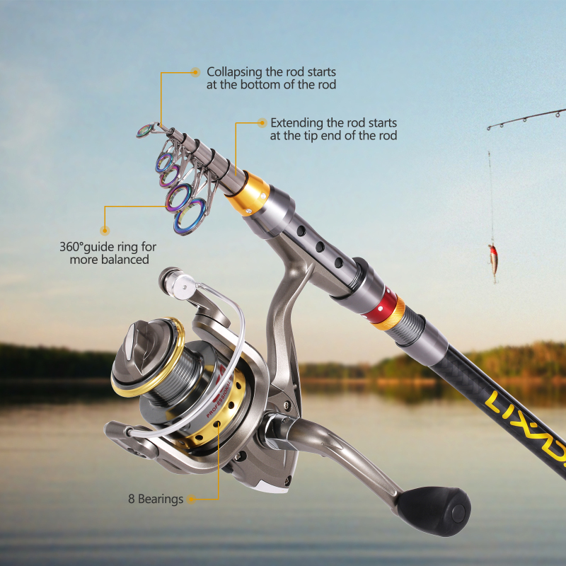 VEXADA-Kit complet de moulinet - Wok Carbon Steel avis et prix