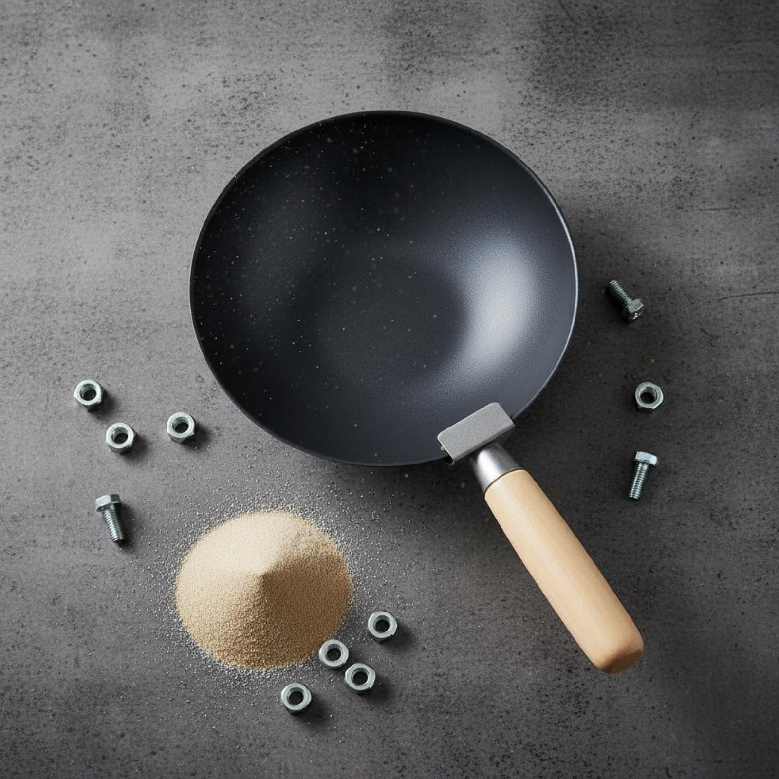 Louche de mélange de ciment ré - Wok Carbon Steel avis et prix
