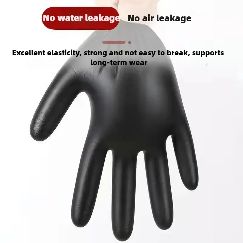 Gants jetables noirs en nitril - Home Cooking Work avis et prix