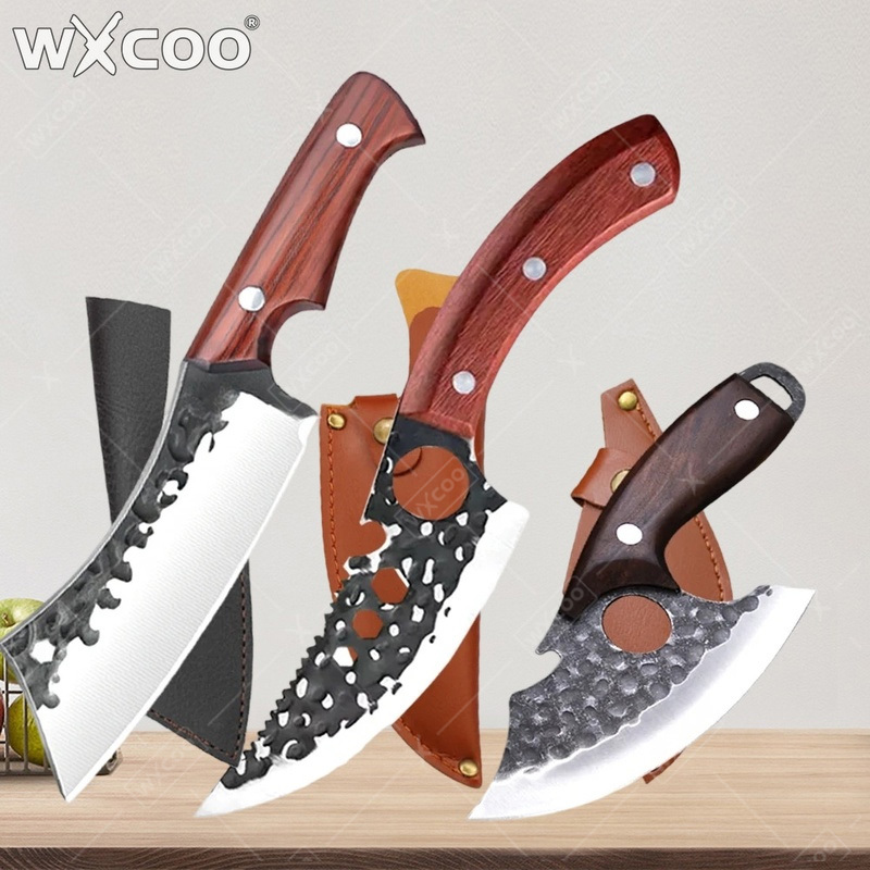 WXCOO couteaux de boucher forg - Wok Carbon Steel avis et prix