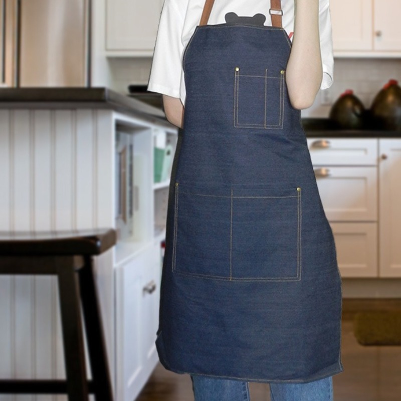 Tablier de travail en jean pou - Home Cooking Work avis et prix