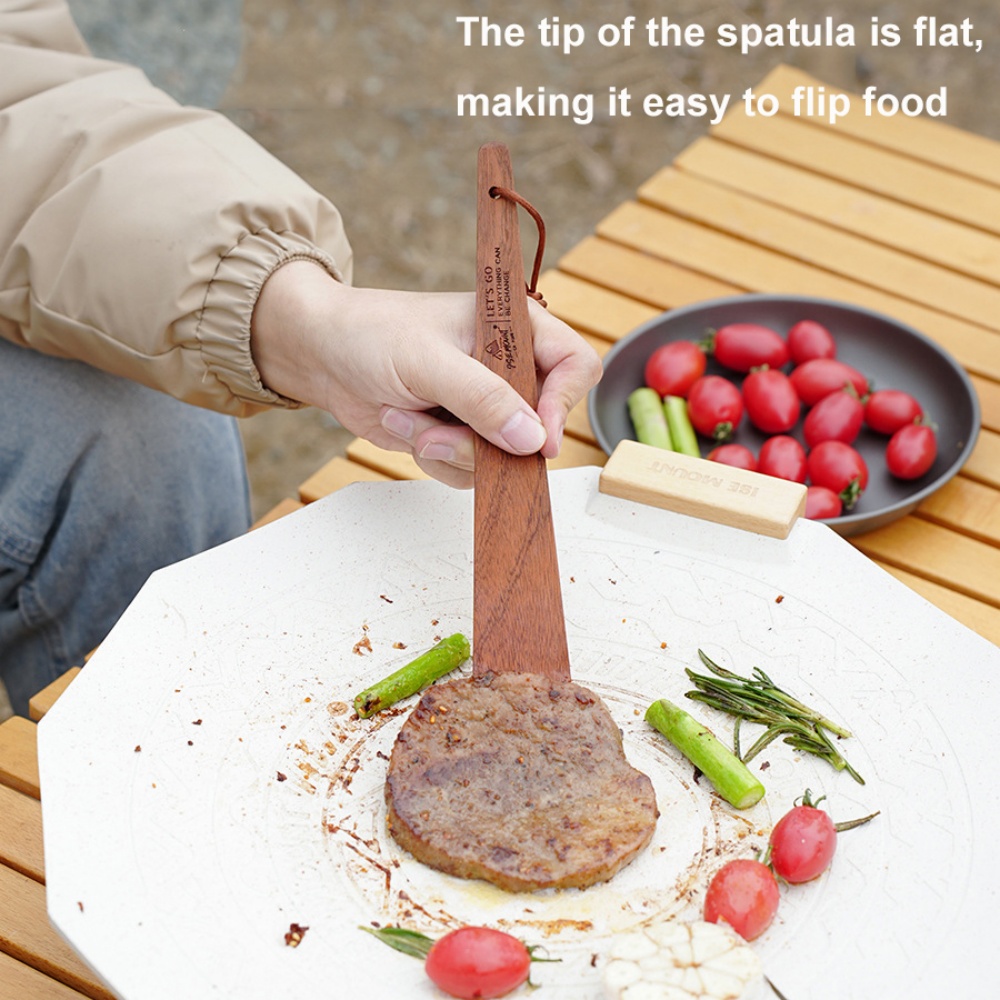 Spatule en bois pour camping e - Home Cooking Services avis et prix