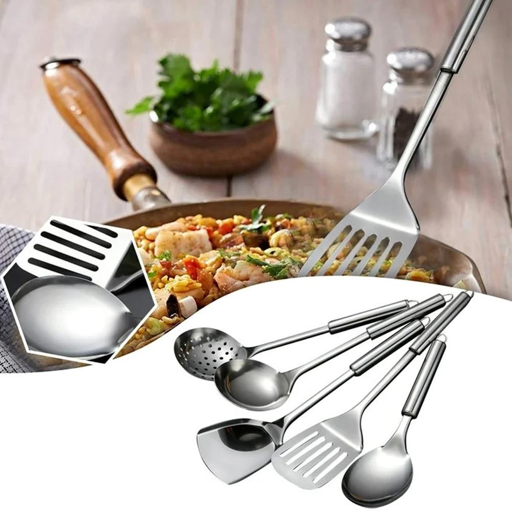 Spatule pratique en acier inox - Home Cooking Utensil Set avis et prix