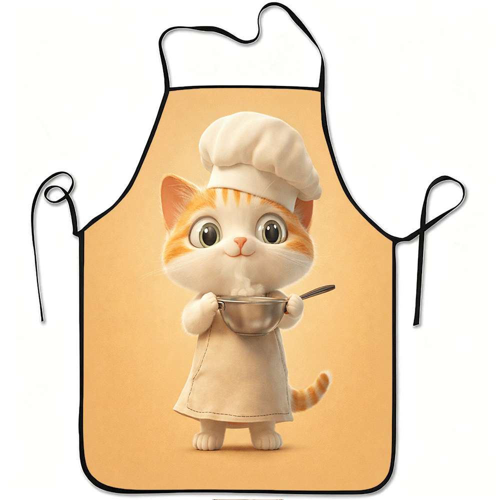 Tablier de Chef Chat Adorable, - Mom'S Home Cooking avis et prix